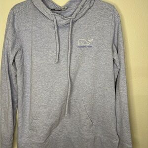 Vineyard Vines Women's Light Blue Hoodie